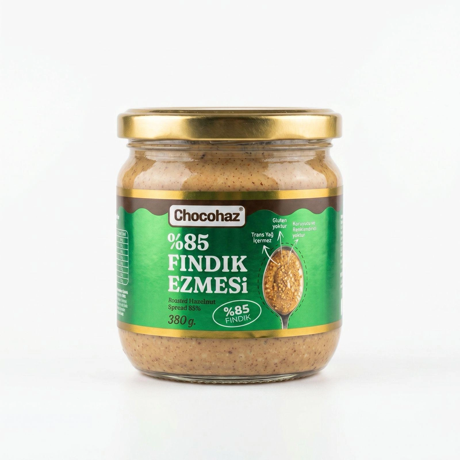 Chocohaz  %85 Fındık Ezmesi 380 Gr